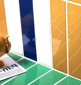 Керамическая плитка разноцветная - вариант 2