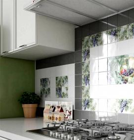 Керамический фартук для кухни - модель 3