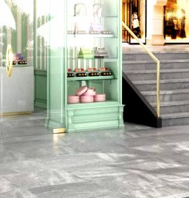 Керамогранит 300х300х8 мм светло серый - тип 2