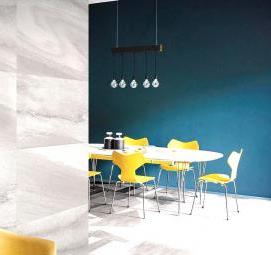 Керамогранит 60х60 голубой - вариант 1