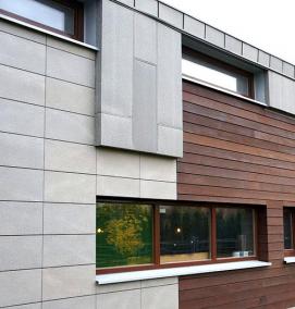 Керамогранит для фасада 600х600 - вариант 2