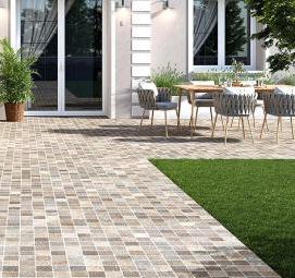 Керамогранит для пола на улице - тип 3