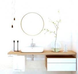 Керамогранит для пола в ванную комнату - тип 2