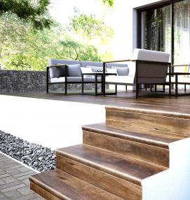 Керамогранит для уличного крыльца - модель 2