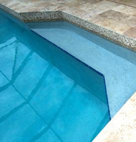 Керамогранит голубой - тип 1