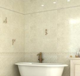 Керамогранит оникс бежевый - модель 4