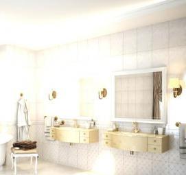 Керамогранит оникс бежевый - модель 2