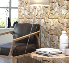 Керамогранит под камень для стен - модель 3