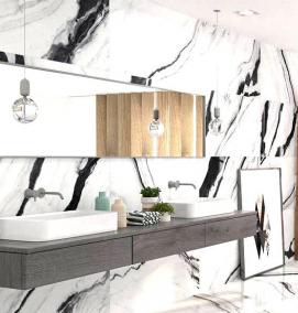 Керамогранит под мрамор 40х40 - тип 3