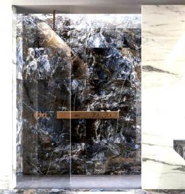 Керамогранит под мрамор глянцевый - тип 1