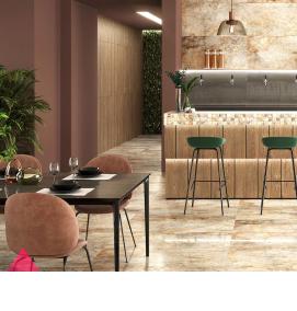 Керамогранит под мрамор синий - модель 1