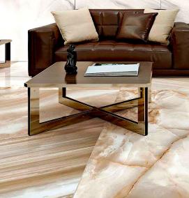 Керамогранит под мрамор синий - модель 2