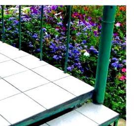 Керамогранитная плитка для крыльца на улице - вариант 1