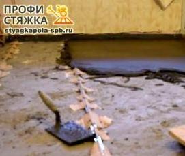 Керамзитная стяжка - модель 1