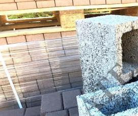 Керамзитобетонные блоки 200 мм - модель 3