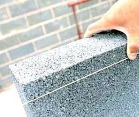 Керамзитобетонные блоки 30 мм - тип 3