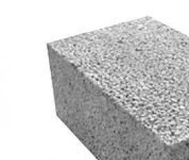 Керамзитобетонные блоки 80 мм - модель 2