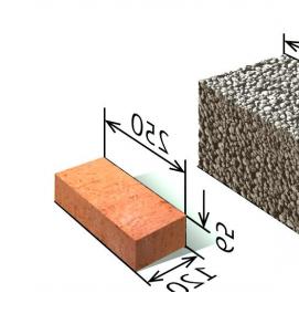 Керамзитобетонные блоки м35 - модель 3