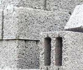 Керамзитобетонные блоки м75 - модель 2