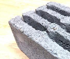 Керамзитобетонные блоки пустотелые - тип 1