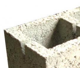 Керамзитобетонные блоки пустотелые - тип 3