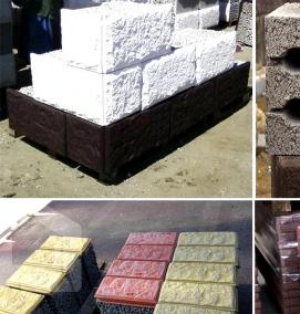 Керамзитобетонные блоки с облицовкой - вариант 1