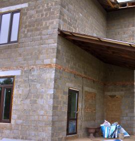 Керамзитобетонные блоки с облицовкой - вариант 2