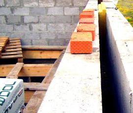 Керамзитобетонные блоки с утеплителем - вариант 4