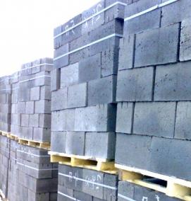 Керамзитобетонные блоки щелевые - модель 4