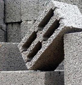 Керамзитобетонные блоки щелевые - модель 3