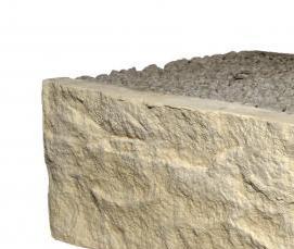 Керамзитобетонные блоки в кубе - модель 3