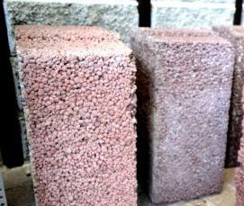 Керамзитобетонный блок 400 мм - тип 4