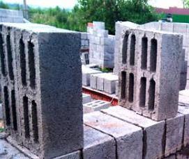 Керамзитобетонный блок 400 мм - тип 3