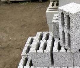 Керамзитобетонный блок м50 - вариант 1