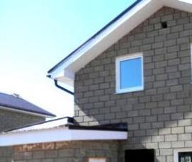 Керамзитобетонный блок облицованный - вариант 3