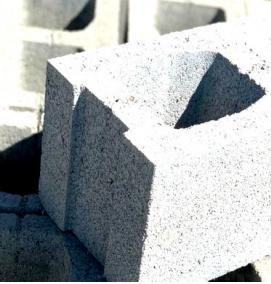 Керамзитобетонный блок вентиляционный - тип 4