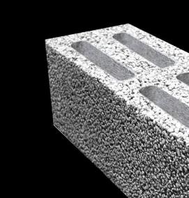 Керамзитобетонный блок вентиляционный - тип 2