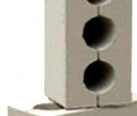 Кирпич бетонный полнотелый - тип 3