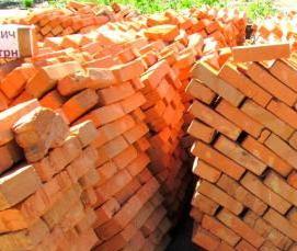 Кирпич красный керамический полнотелый - вариант 3