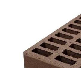 Кирпич лицевой полнотелый одинарный - тип 2