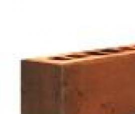 Кирпич лицевой терракотовый - вариант 4