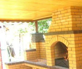 Кирпич облицовочный цвет солома - вариант 4