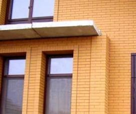 Кирпич облицовочный цвет солома - вариант 2