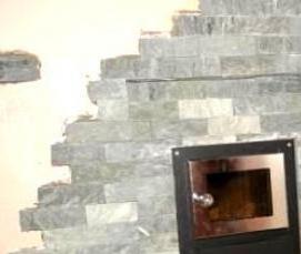 Кирпич облицовочный для банной печи - вариант 3