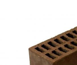 Кирпич облицовочный пустотелый - модель 1