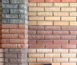 Кирпич облицовочный пустотелый - модель 2