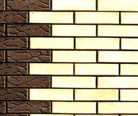 Кирпич одинарный солома облицовочный - вариант 3