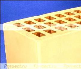 Кирпич персик облицовочный - вариант 4