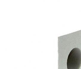 Кирпич силикатный полуторный 250х120х88 мм - модель 4