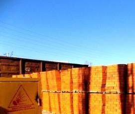 Кирпич забутовочный пустотелый - тип 1